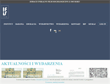 Tablet Screenshot of ifispan.waw.pl